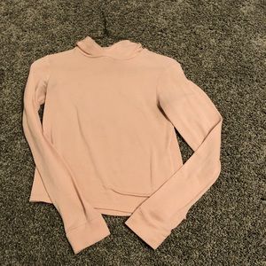 crop top hoodie
